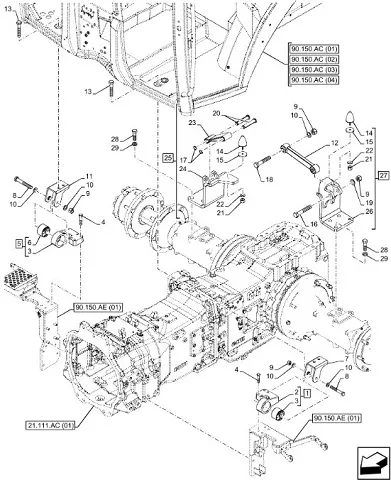 87357896 - скоба хомут
