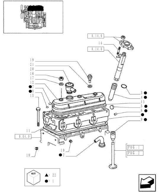5098250 - головка блока