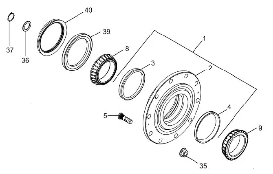87588833 - Ступица